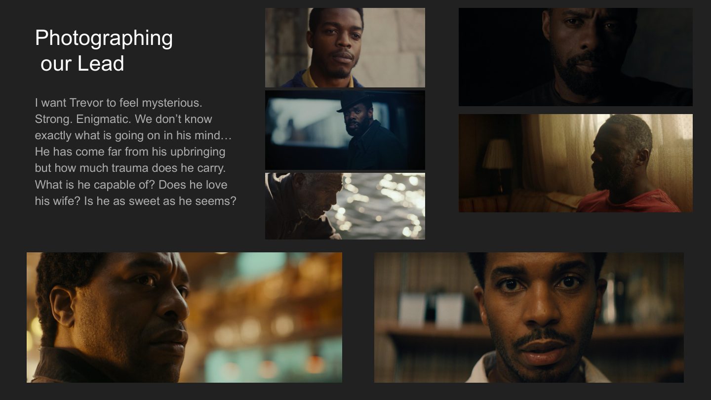 Photographing the lead